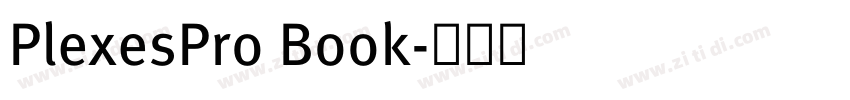 PlexesPro Book字体转换